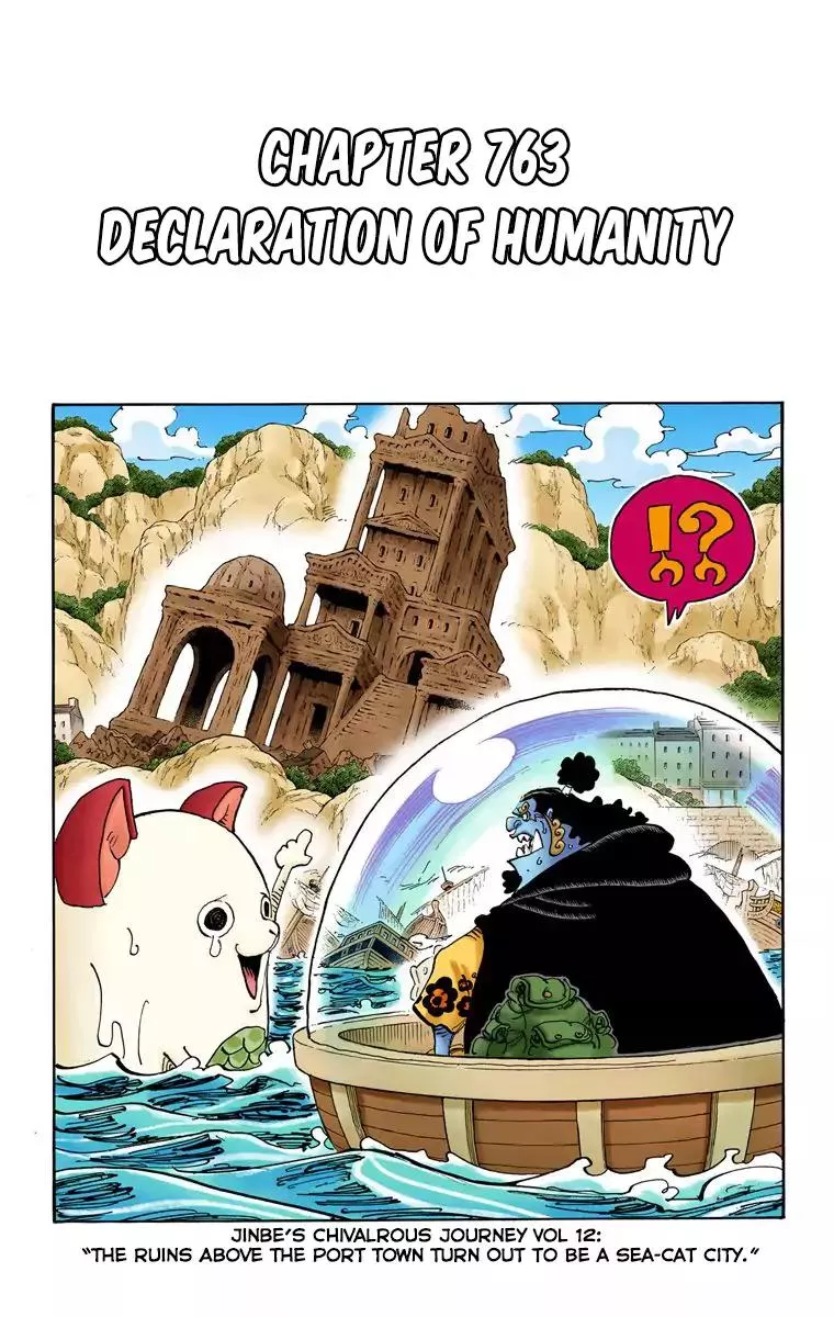 Read One Piece Chapter 763 - Declaration of Humanity Online