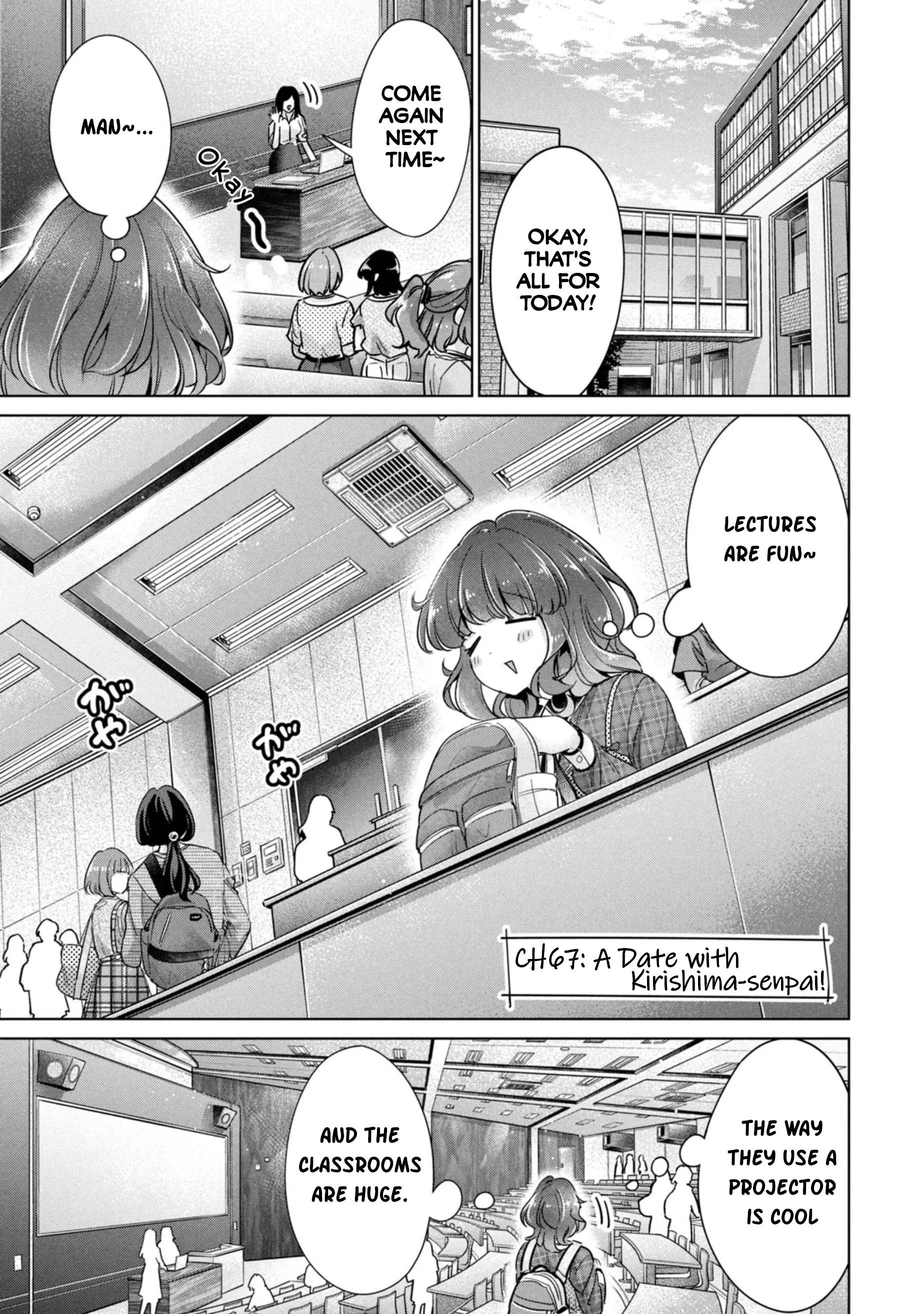 Read Tada de wa Dakaremasen Chapter 67 - A Date with Kirishima-senpai! Online
