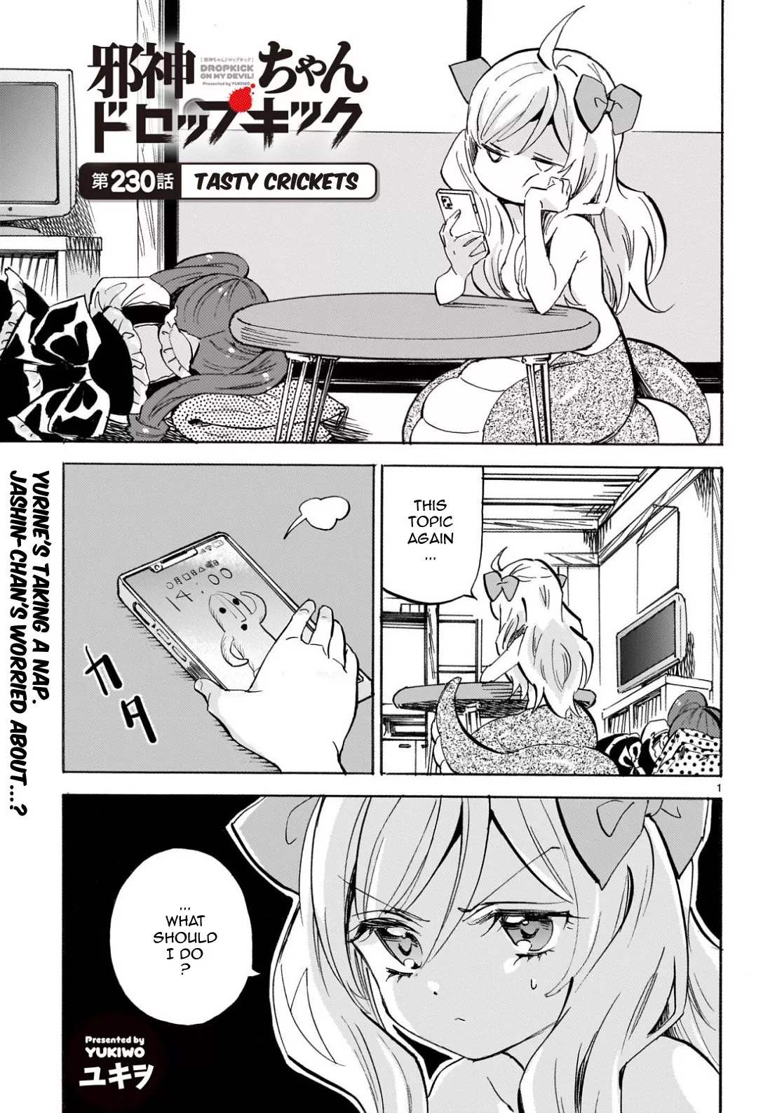 Read Jashin-chan Dropkick Chapter 235 - Tasty Crickets Online