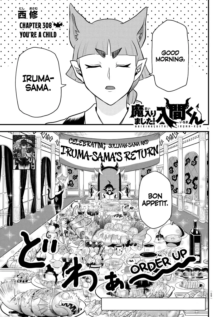 Read Mairimashita! Iruma-kun Chapter 308 - You're A Child Online