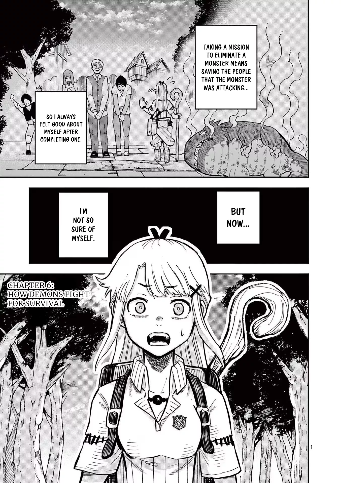 Read Juuou to Yakusou Chapter 6 - How Demons Fight For Survival Online