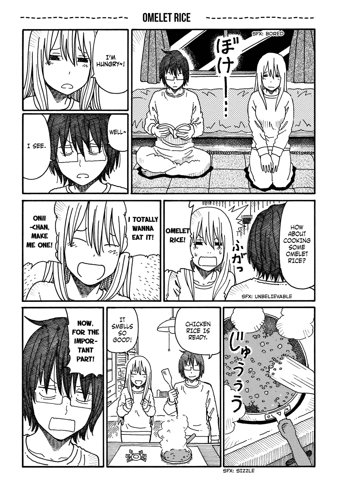 Read Hatarakanai Futari (The Jobless Siblings) Chapter 79.7 - Omelet Rice Online