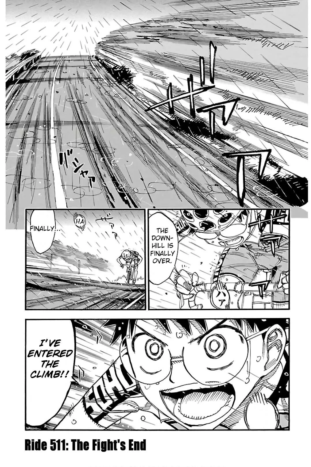 Read Yowamushi Pedal Chapter 511 - The Fight's End Online