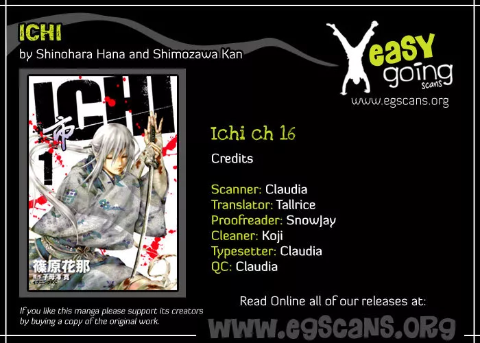 Read Ichi Chapter 16 - Ichi (1) Online