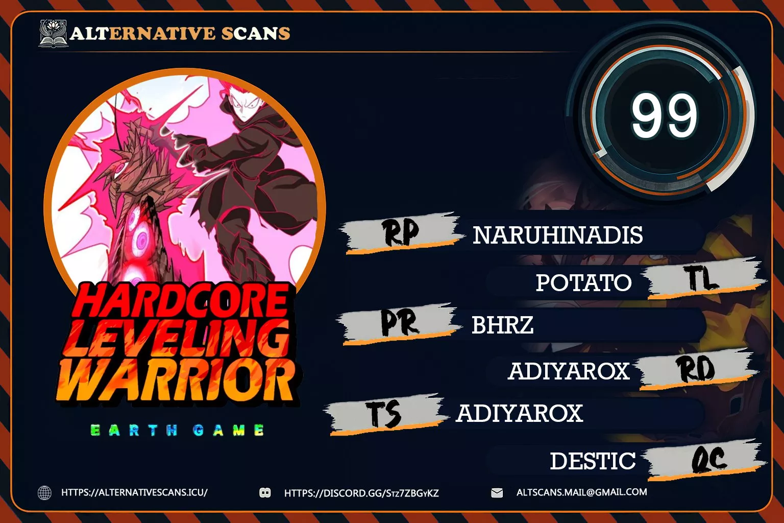 Read Hardcore Leveling Warrior: Earth Game Chapter 99 - Beyond the Forbidden Online