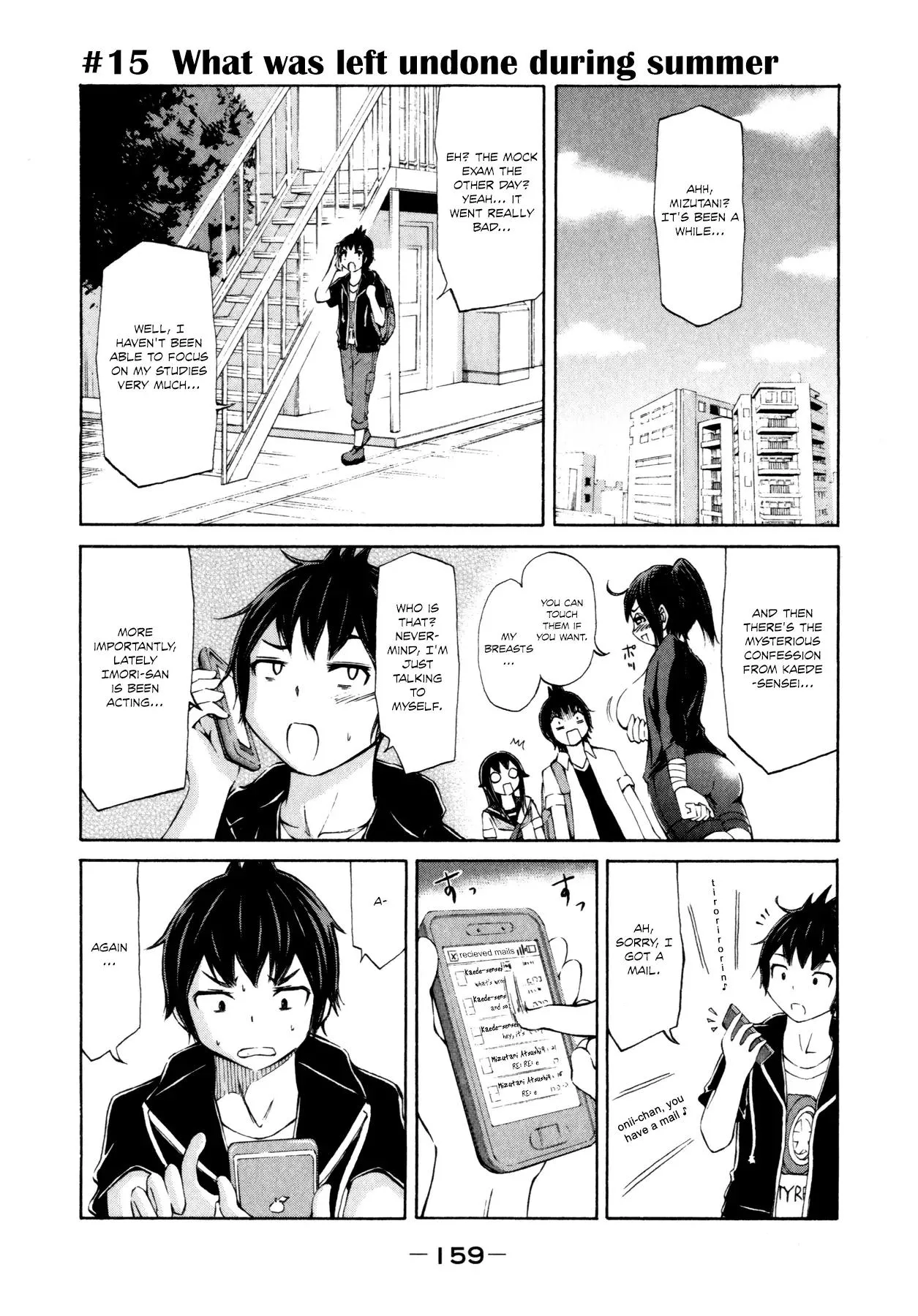 Read Imori 201 Chapter 15 - What Was Left Undone During Summer Online