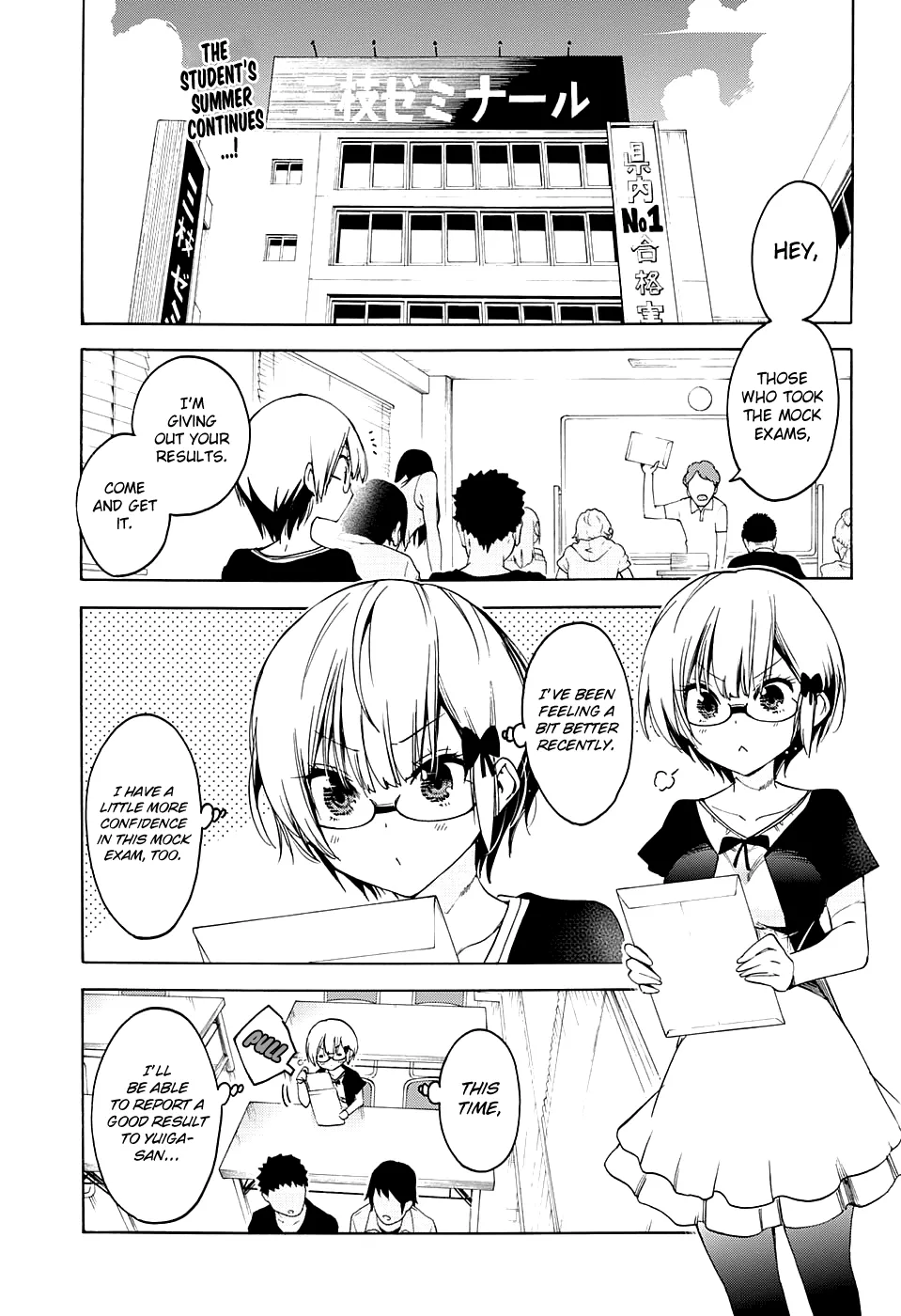 Read Bokutachi wa Benkyou ga Dekinai Chapter 44 - The genius and him each contemplate the evaluation of [X] Online