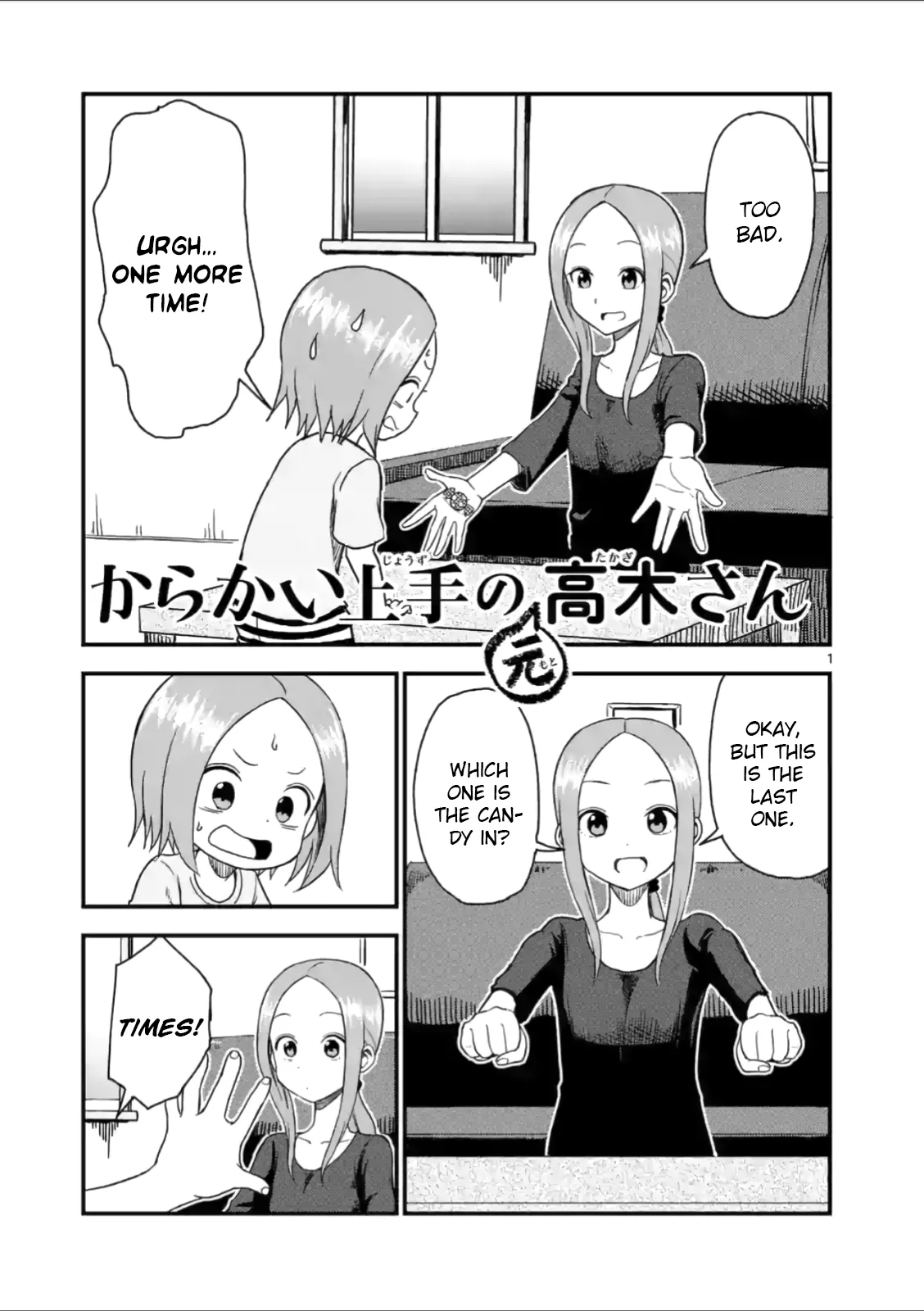 Read Karakai Jouzu no (Moto) Takagi-san Chapter 39 - Which One? Online