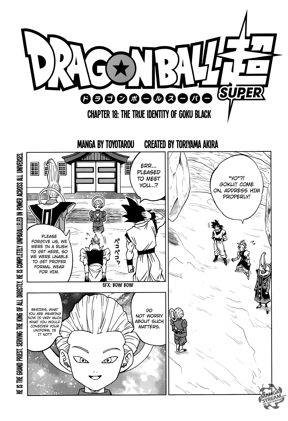 Read Dragon Ball Super Chapter 18 Online