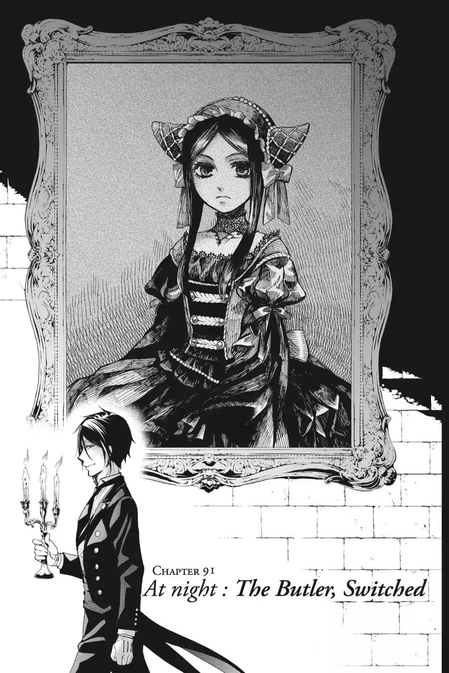 Read Kuroshitsuji Chapter 91 - At night: The Butler, Switched Online