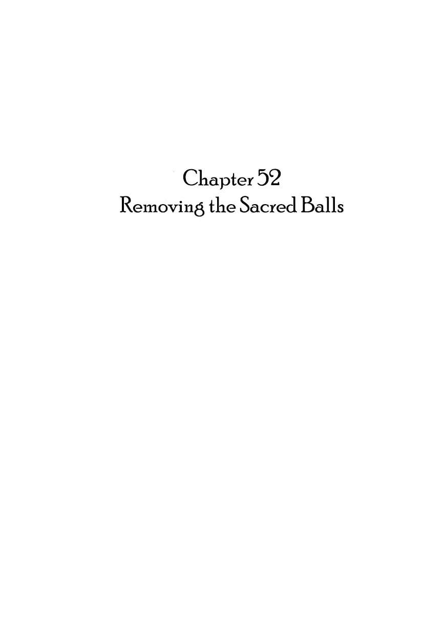 Read Hidamari no Ki Chapter 52 - Removing the Sacred Balls Online
