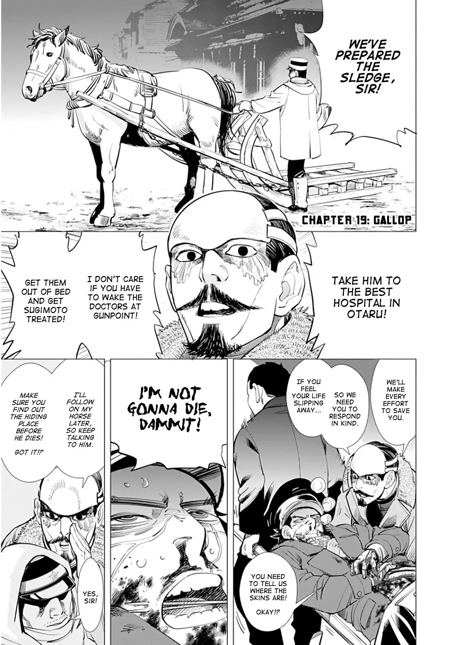 Read Golden Kamuy Chapter 19 - Gallop Online