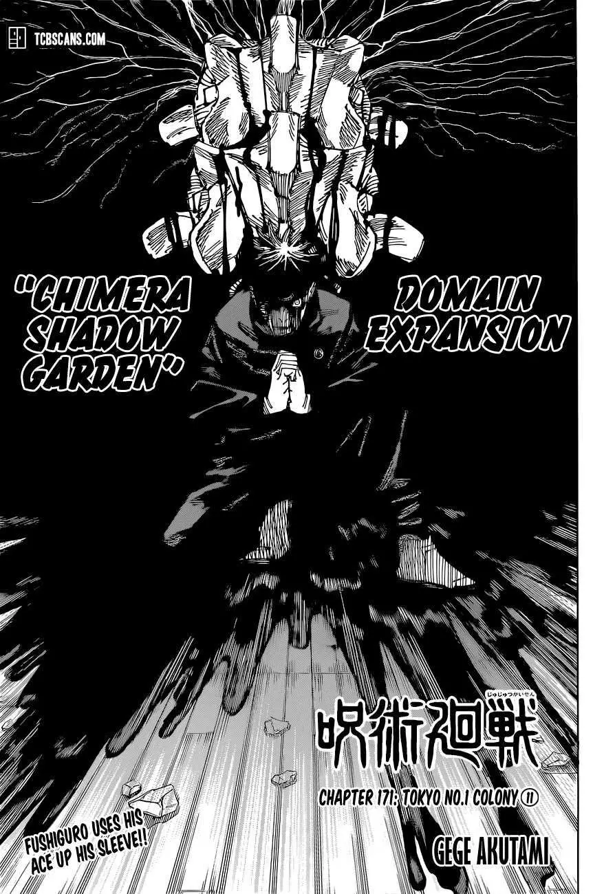 Read Jujutsu Kaisen Chapter 171 Online