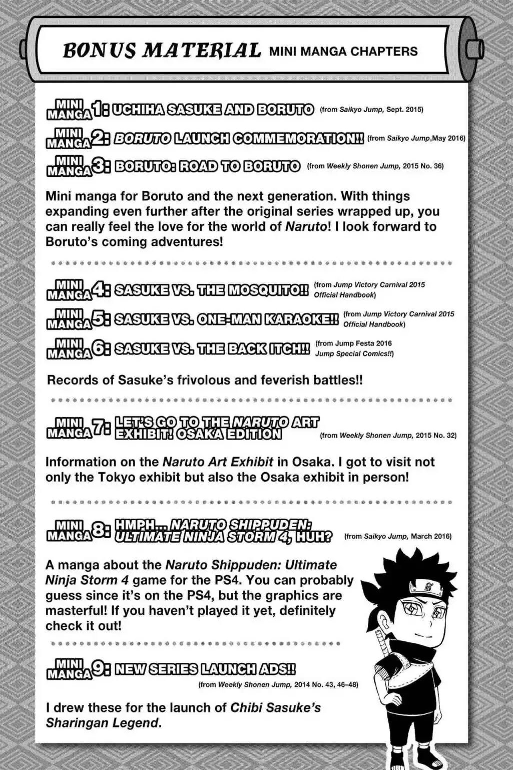 Read Naruto: Chibi Sasuke’s Sharingan Legend Chapter 14.5 - Mini Manga Online