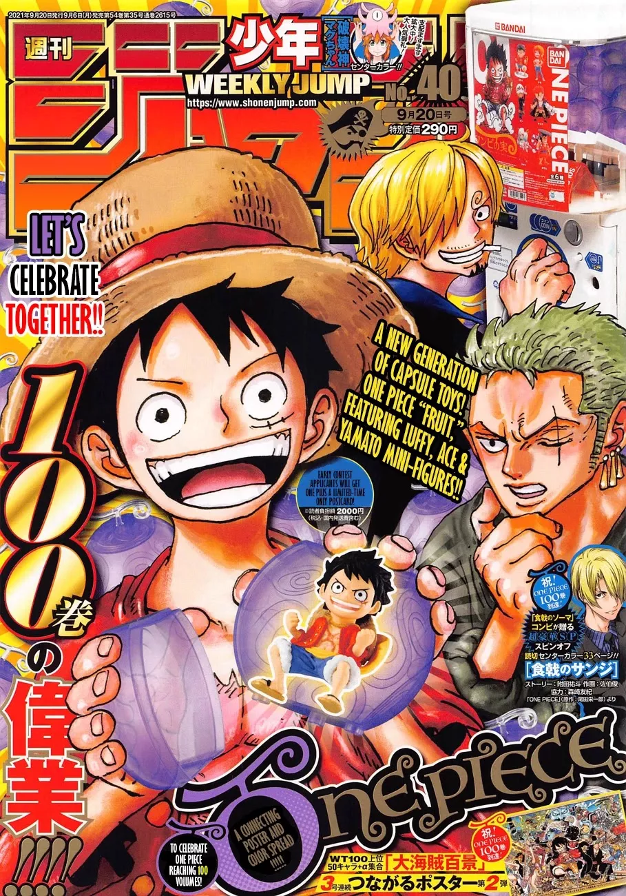 Read One Piece Chapter 1024 - Nobody Important Online