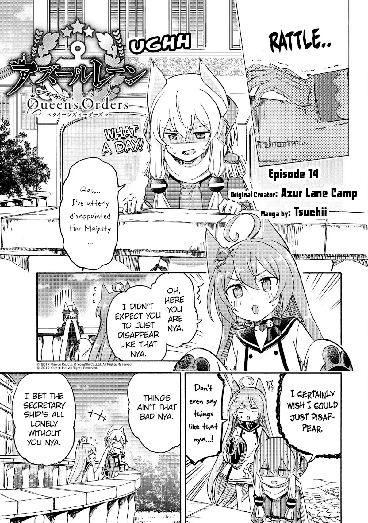 Read Azur Lane: Queen’s Orders Chapter 74 Online