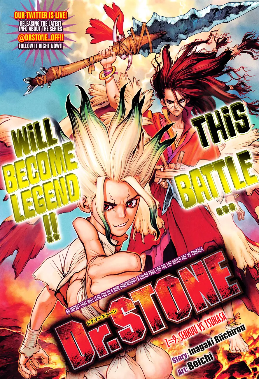 Read Dr. Stone Chapter 9 - Senkuu vs Tsukasa Online