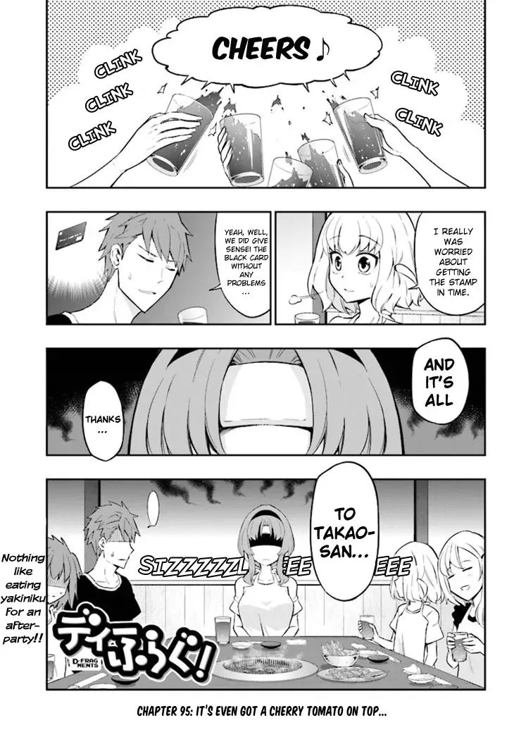 Read D-Frag! Chapter 95 - It's Even Got a Cherry Tomato on Top... Online