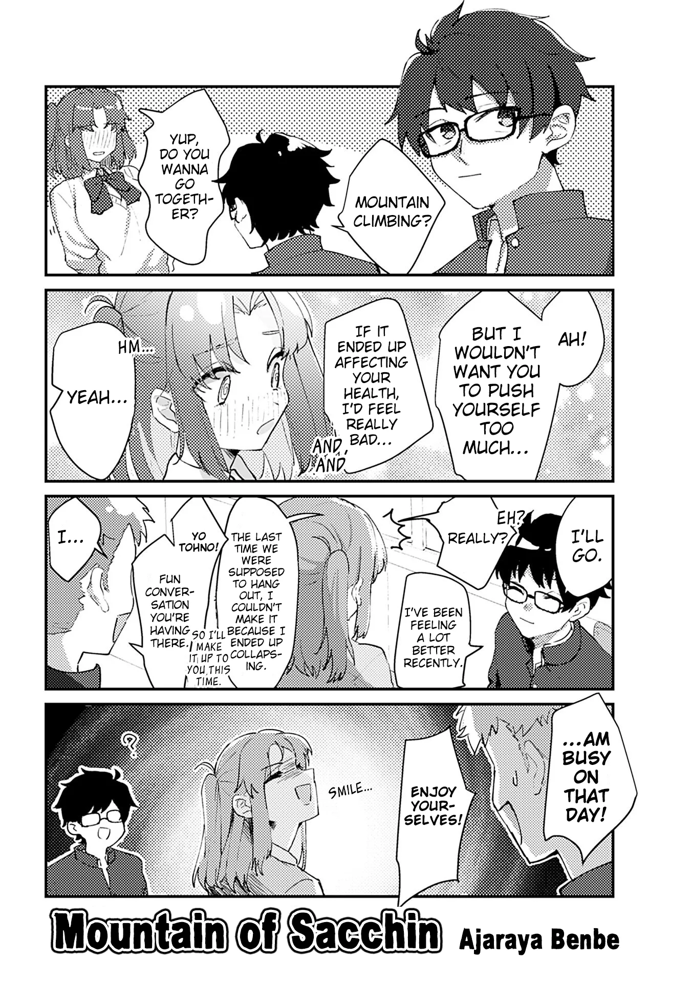 Read Tsukihime－A piece of blue glass moon－Anthology Comic STAR Chapter 7 - Mountain of Sacchin (Ajaraya Benbe) Online
