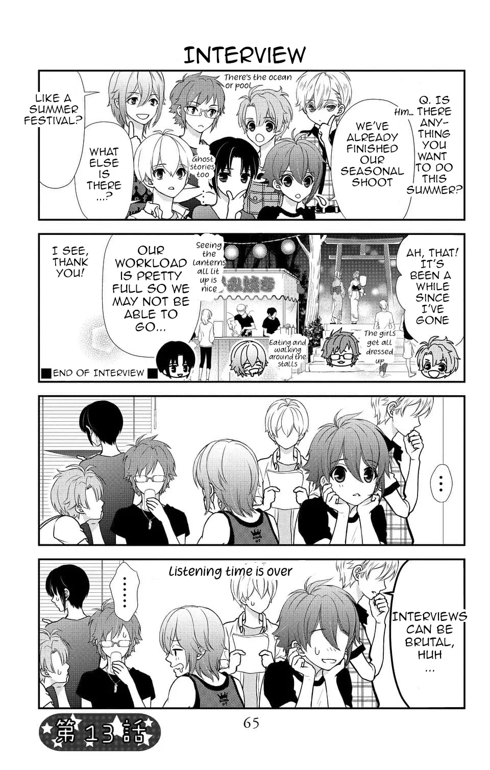 Read IDOLiSH7 Chapter 13 Online