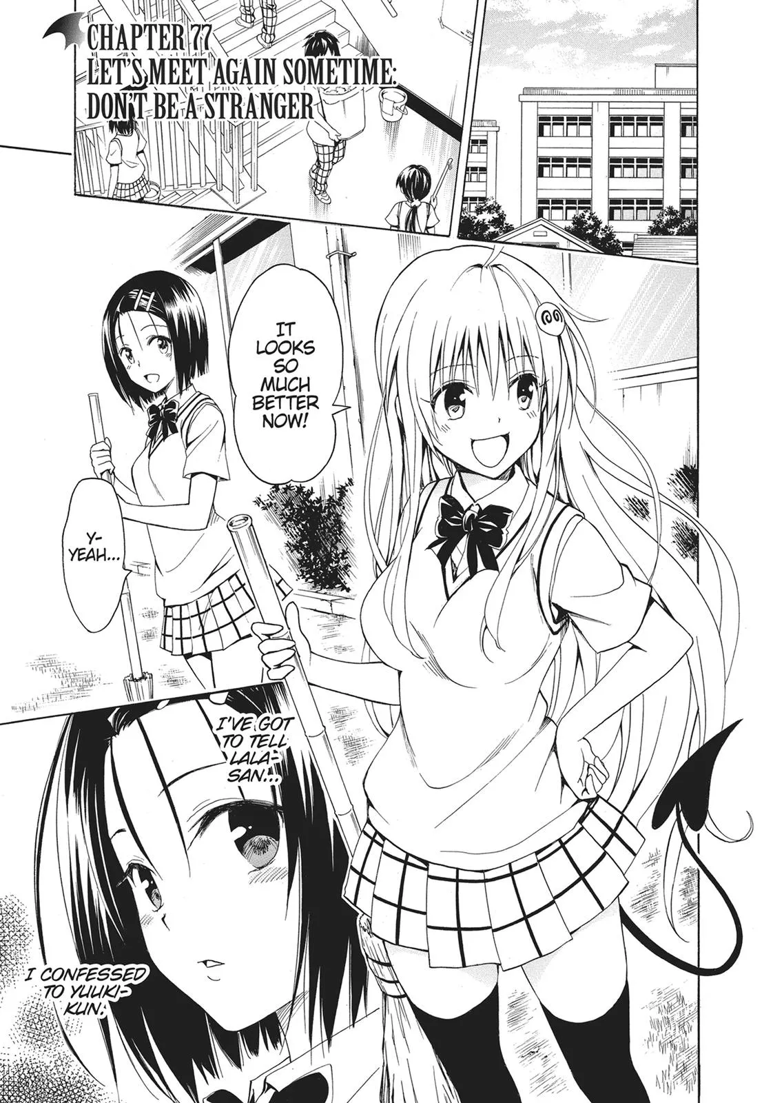Read To Love Ru Darkness Chapter 77 Online