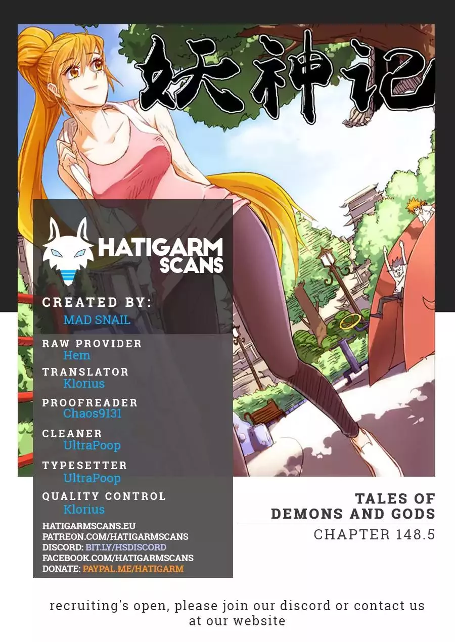 Read Tales of Demons and Gods Chapter 148.5 - Tongue (2) Online