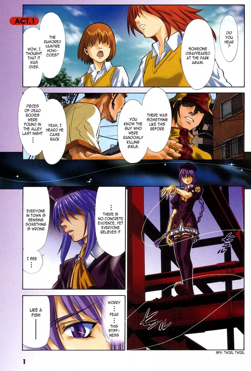 Read Melty Blood Chapter 1 - ACT.1 - Rumor Online