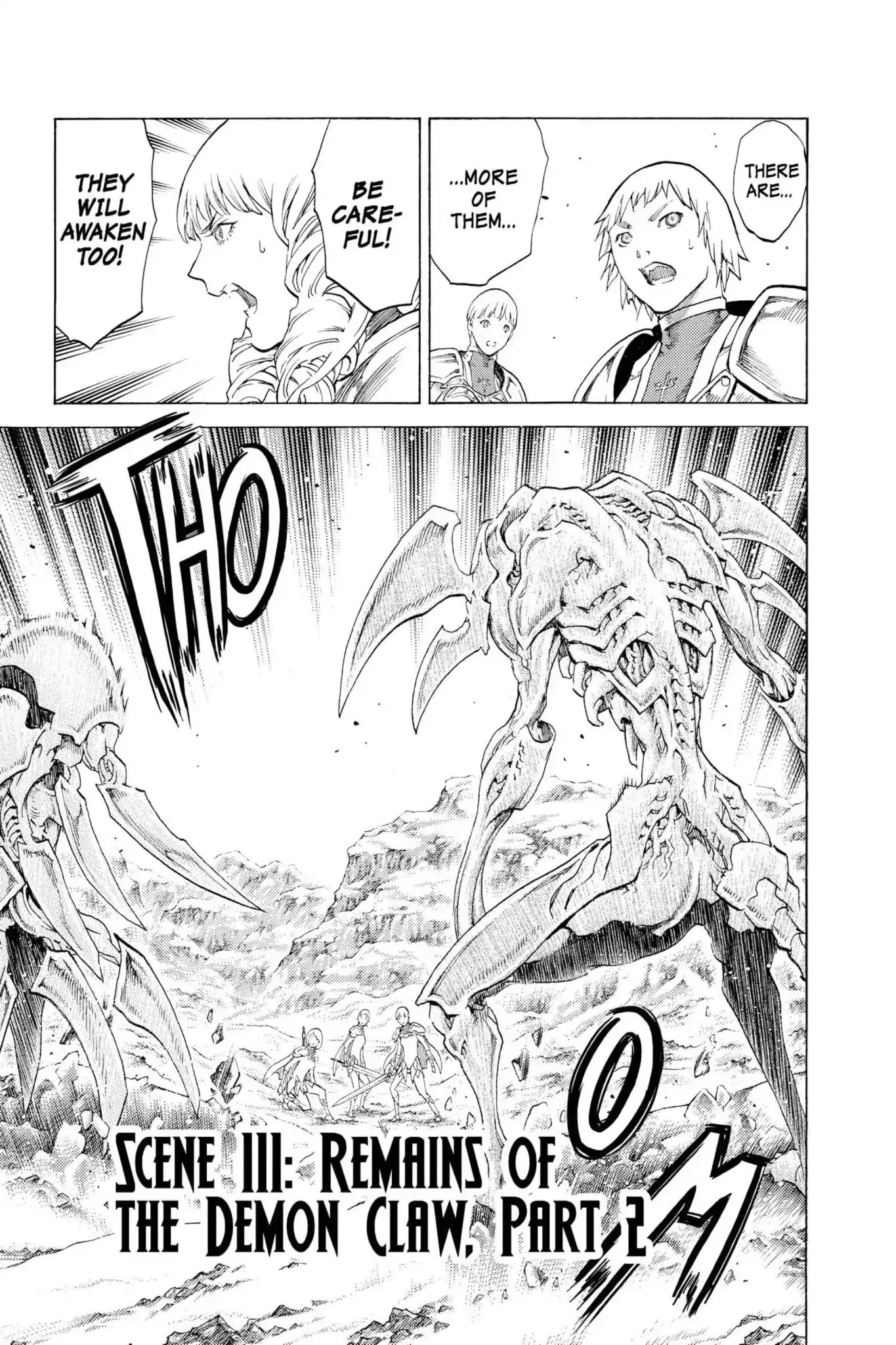 Read Claymore Chapter 111 - Vol.20 Scene 111: Remains of the Demon Claw, Part 2 Online