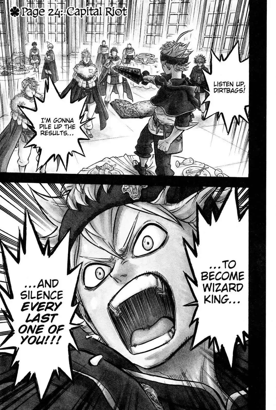 Read Black Clover Chapter 24 - Vol.3 Page 24: Capital Riot Online