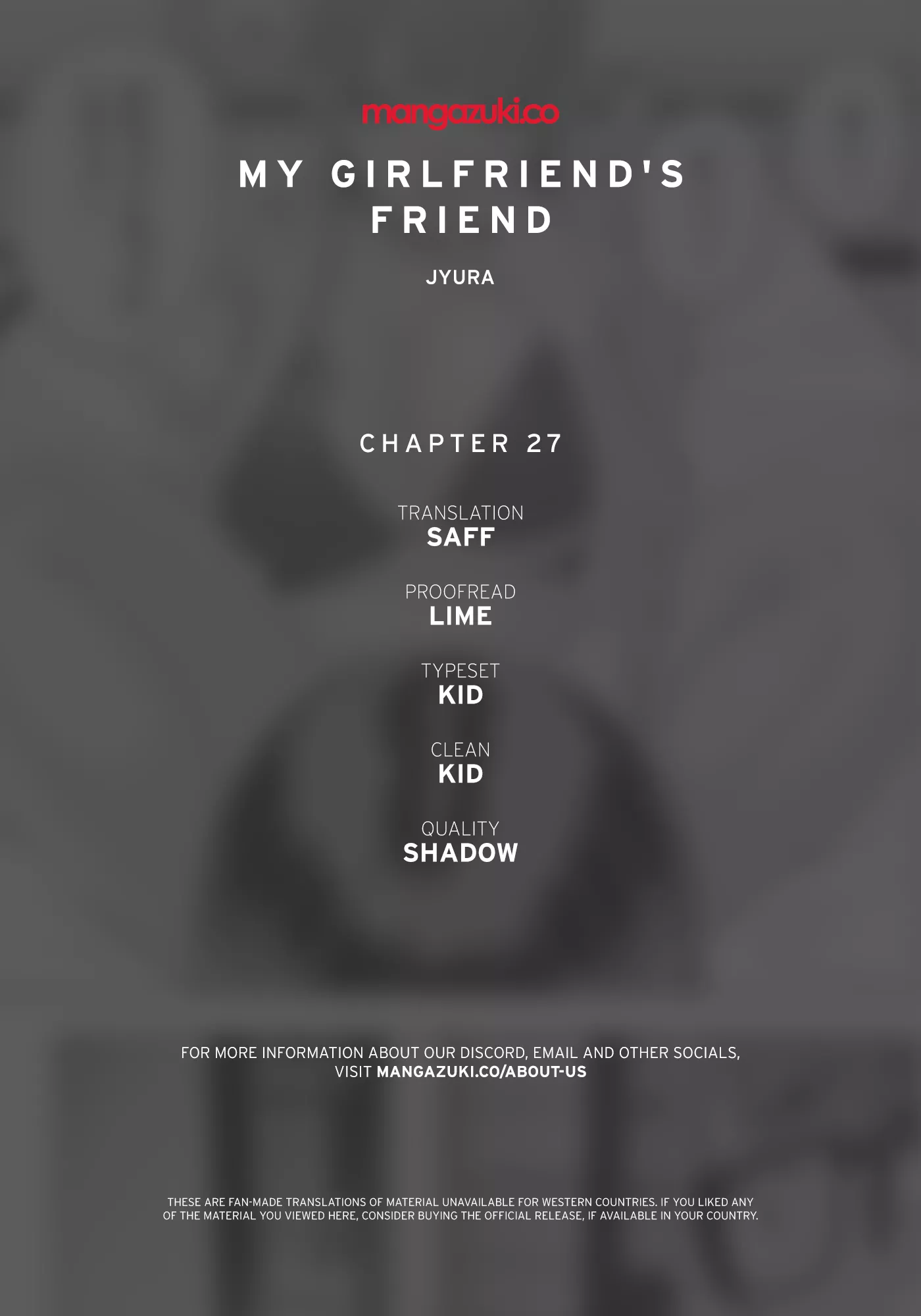 Read Kanojo no Tomodachi Chapter 27 Online