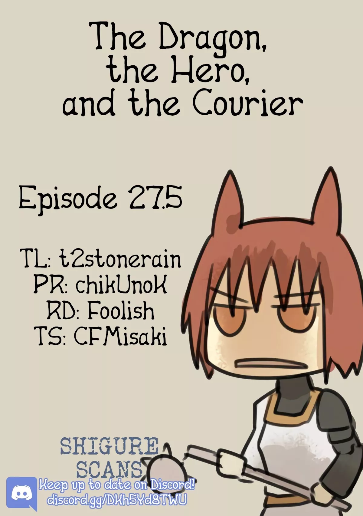 Read The Dragon, the Hero, and the Courier Chapter 27.5 - My First Friend Online