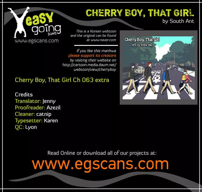 Read Cherry Boy, That Girl Chapter 63.5 Online