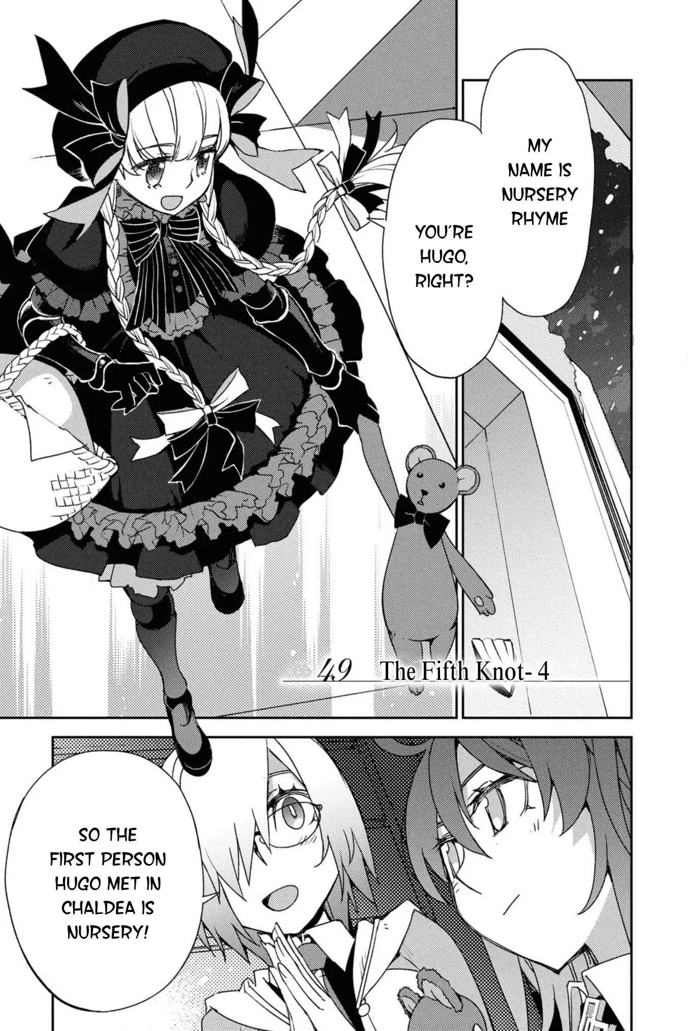 Read Fate/Grand Order -Epic of Remnant- Pseudo-Singularity IV: The Forbidden Advent Garden, Salem – Heretical Salem Chapter 49 - The Fifth Knot - 4 Online