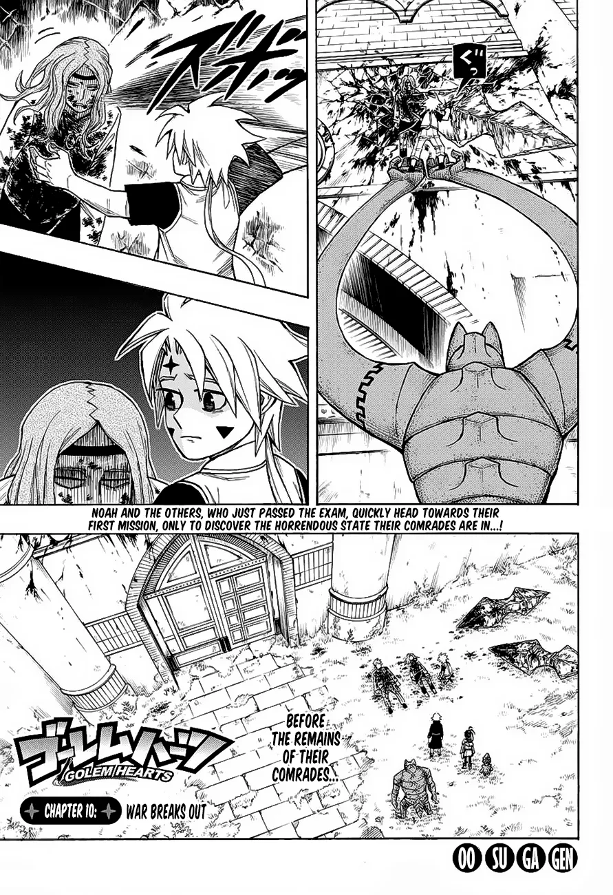 Read Golem Hearts Chapter 10 - War breaks out Online