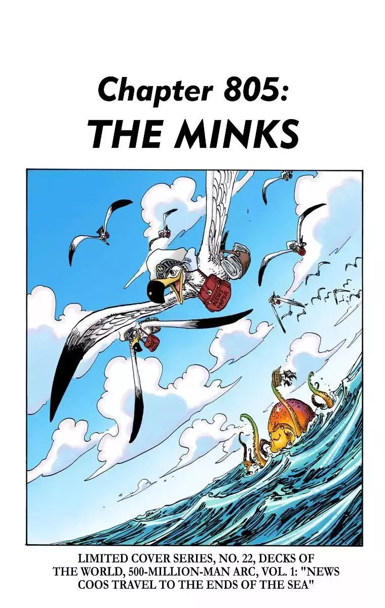 Read One Piece Chapter 805 - The Minks Online