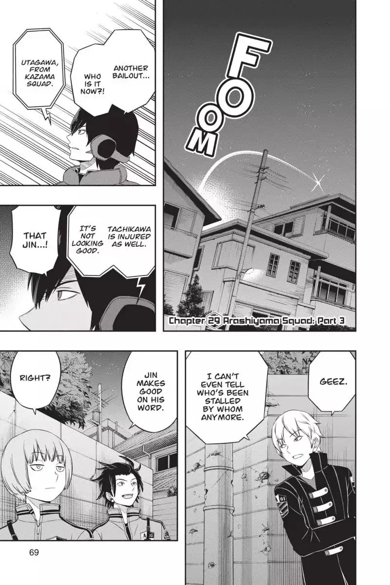 Read World Trigger Chapter 29 - Arashiyama Squad: Part 3 Online