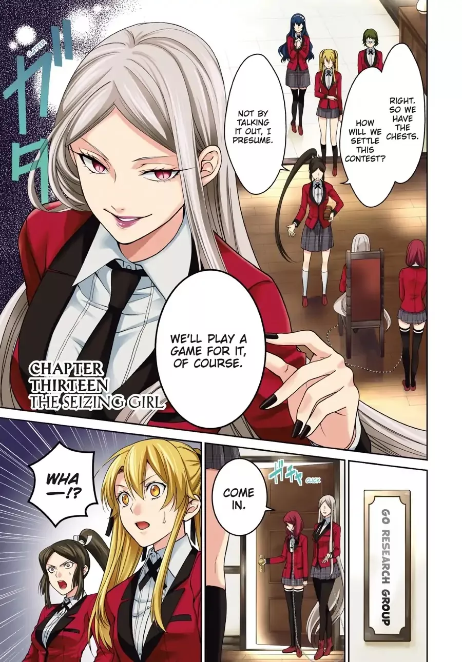 Read Kakegurui Twin Chapter 13 - THE SEIZING GIRL Online