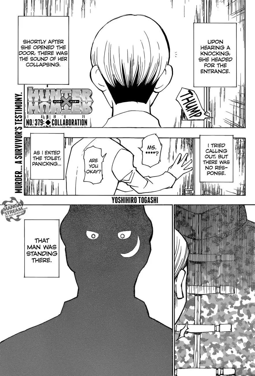 Read Hunter X Hunter Chapter 379 Online