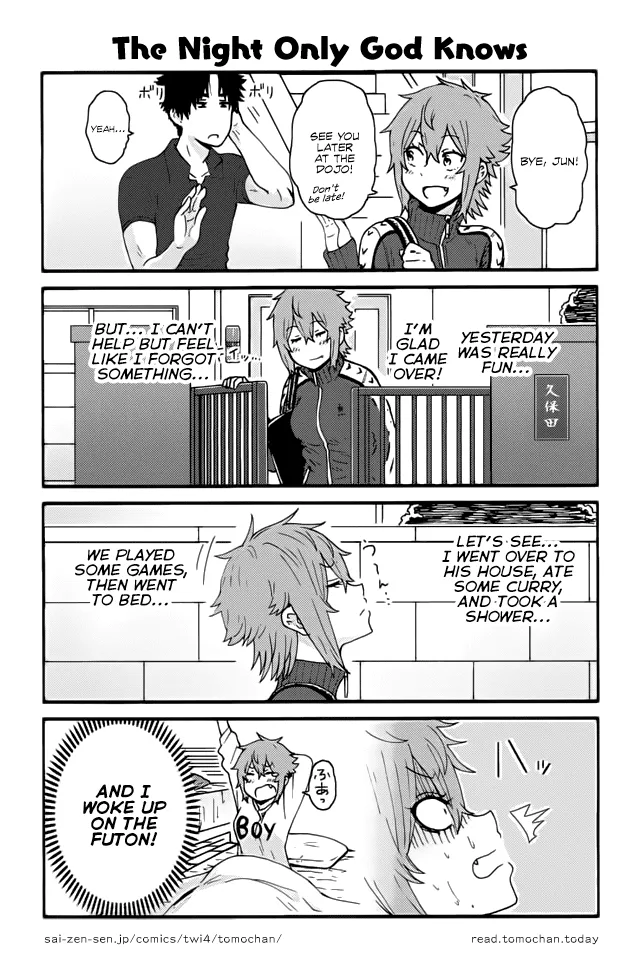 Read Tomo-chan wa Onna no ko! Chapter 288 - The Night Only God Knows Online