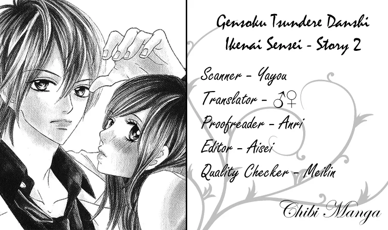 Read Gensoku Tsundere Danshi Ikenai Sensei Chapter 2 Online
