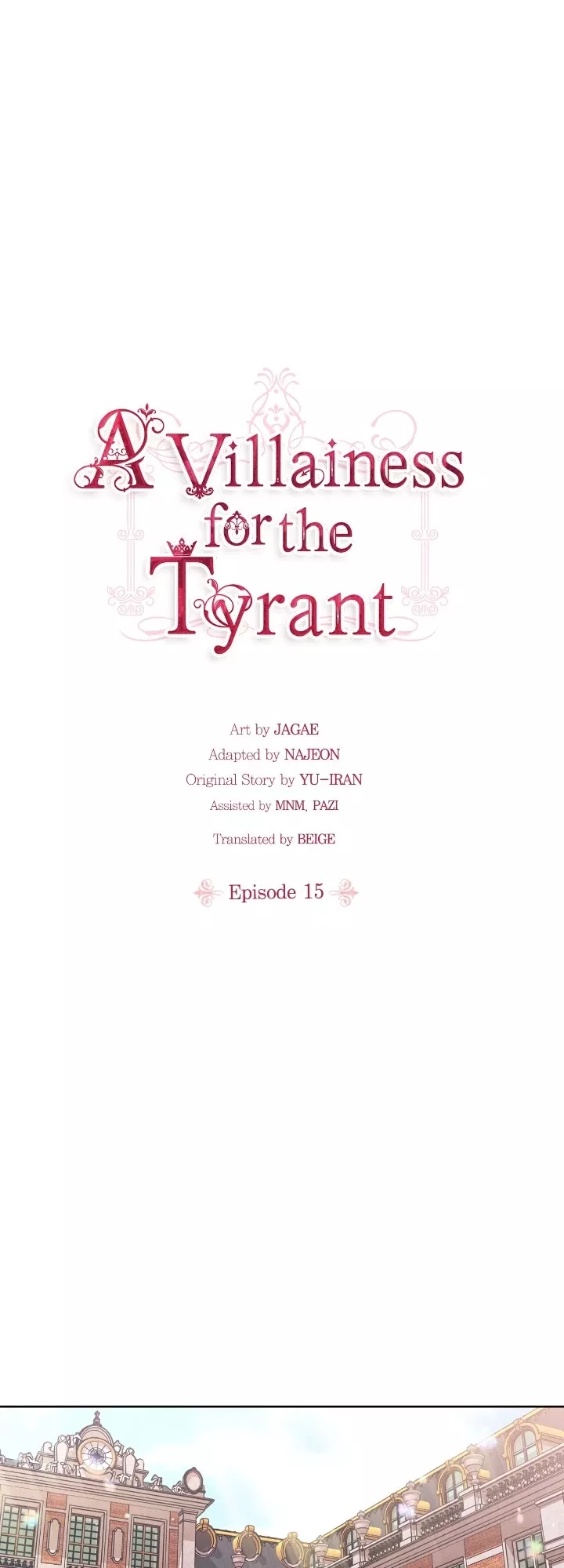 Read A Villainess for the Tyrant Chapter 15 Online