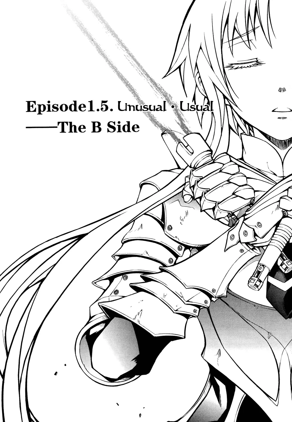 Read Infinity Game Chapter 1.5 - Unusual-Usual – The B Side Online