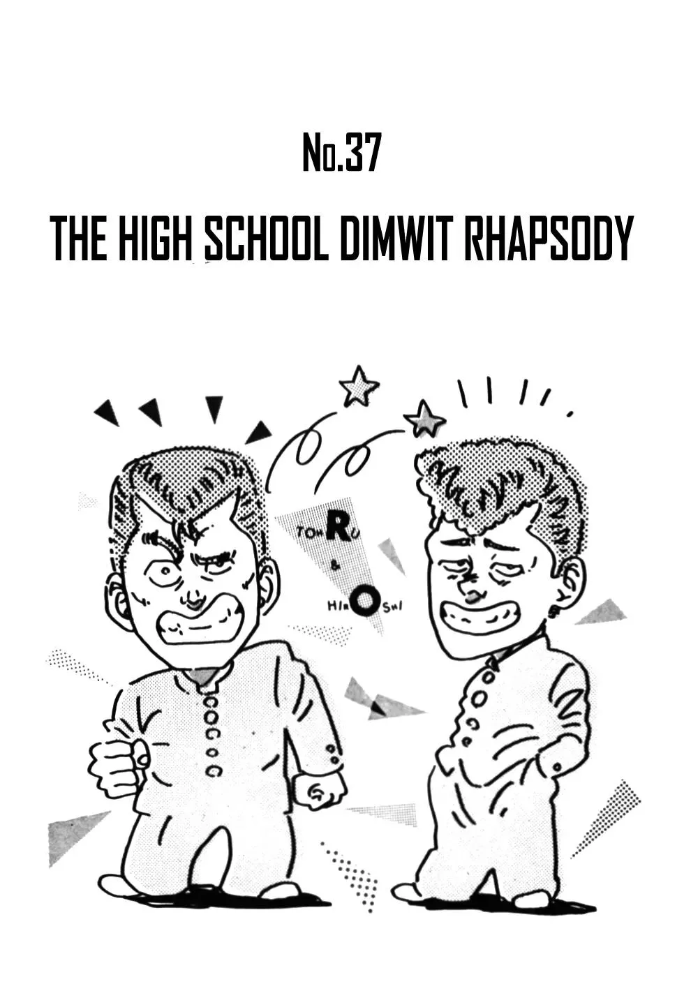 Read Be-Bop-Highschool Chapter 37 - The High School Dimwit Rhapsody Online