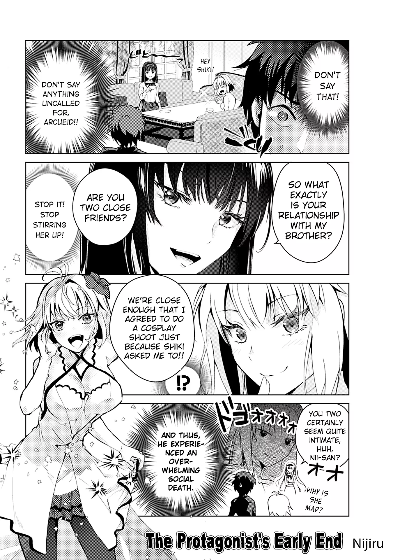 Read Tsukihime－A piece of blue glass moon－Anthology Comic STAR Chapter 8 - The Protagonist's Early End (Nijiru) Online