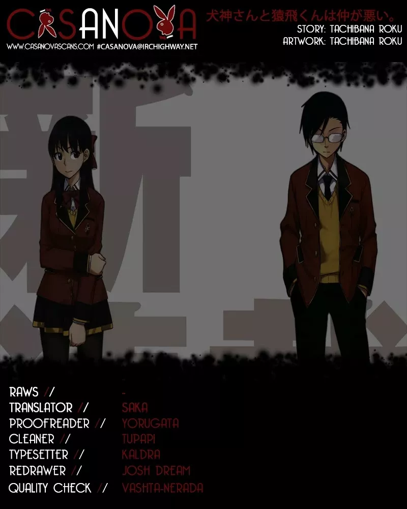 Read Inugami-san to Sarutobi-kun wa Naka ga Warui. Chapter 6 - Things Aren't That Easy In The Real World Online