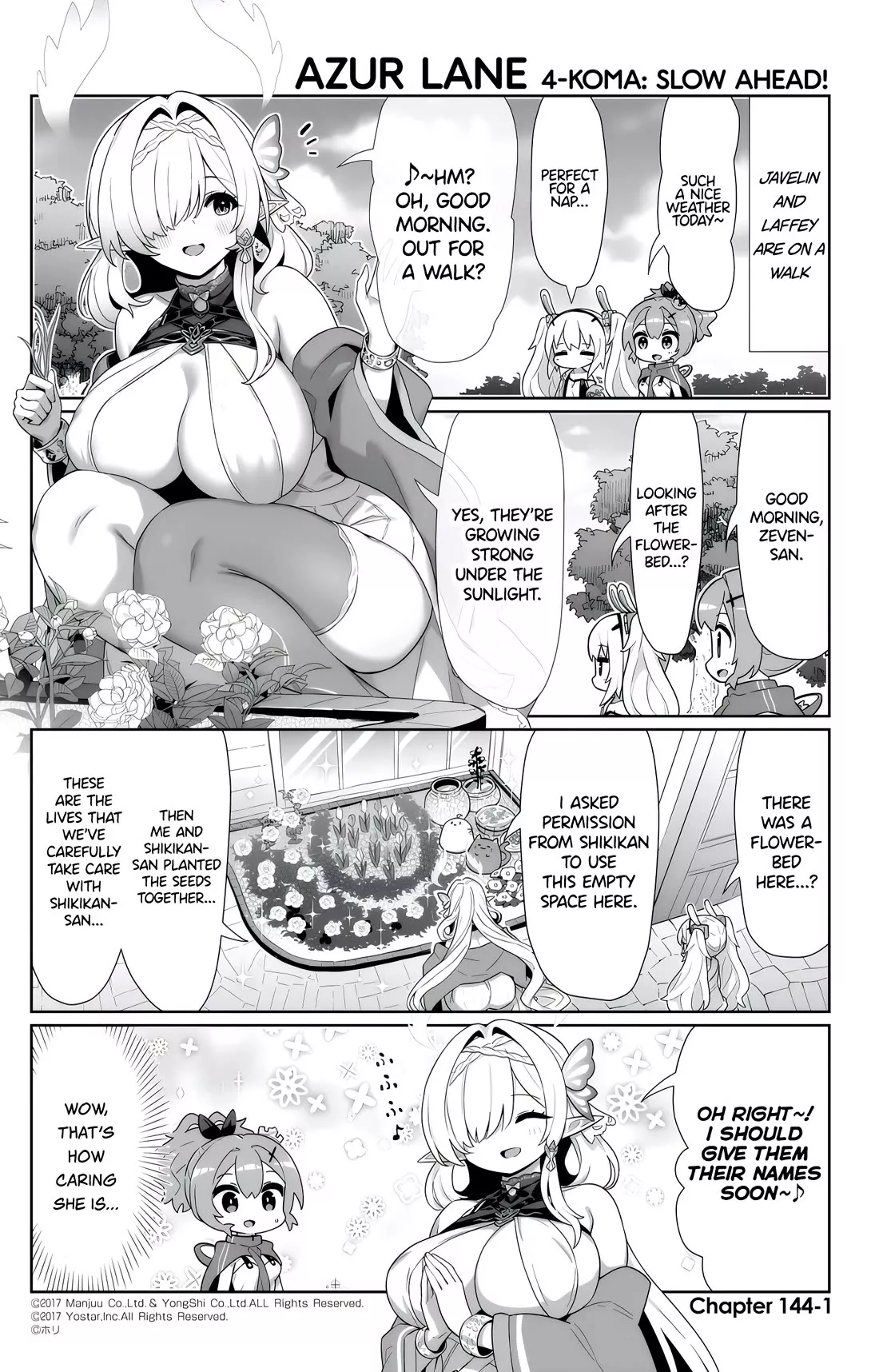 Read Azur Lane 4-koma: Slow Ahead Chapter 144 - De Zeven Provinciën Online