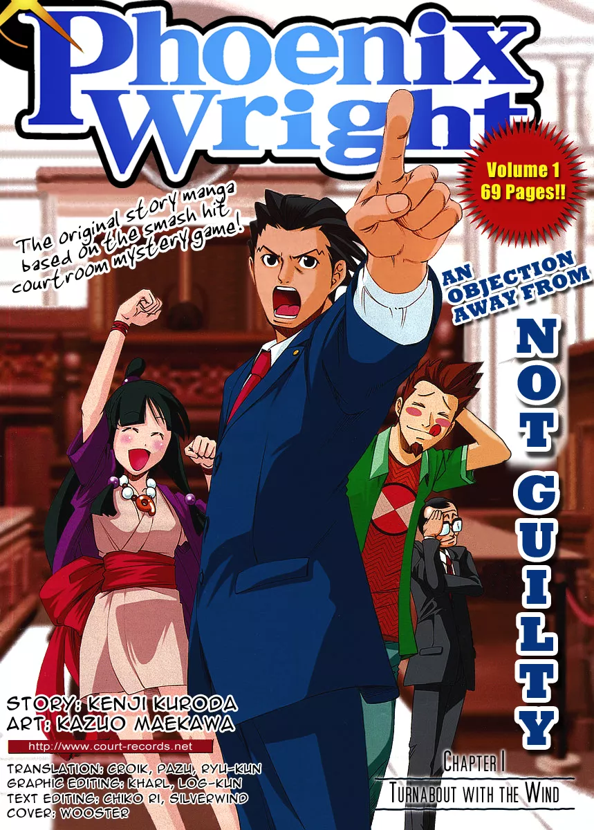 Read Gyakuten Saiban Chapter 1 - Turnabout with the Wind Online