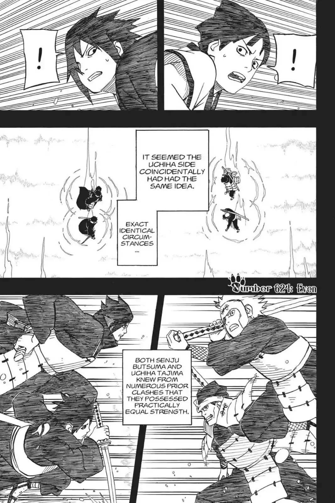 Read Naruto Chapter 624 - Even Online