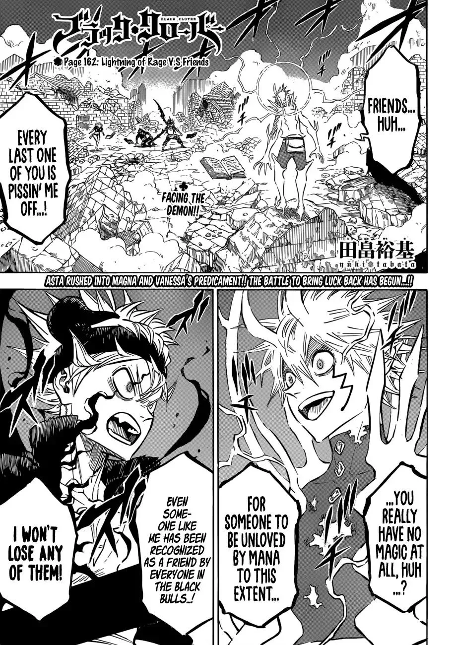 Read Black Clover Chapter 162 - Lightning of Rage V.S Friends Online