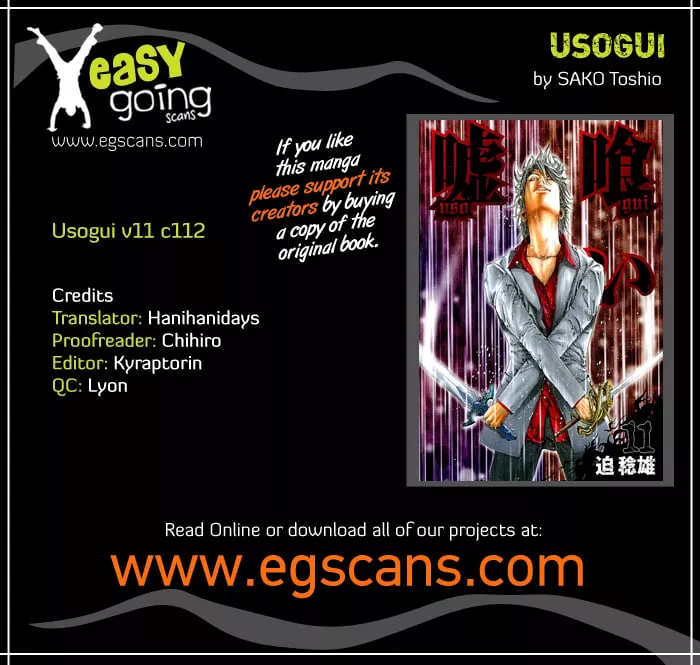 Read Usogui Chapter 112 - Clash!!! Online
